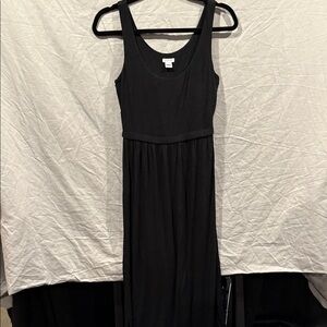 J. Crew Black Maxi Dress